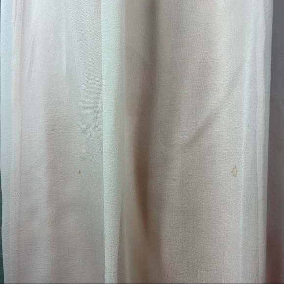 Jill Stuart Chiffon Ruffle Hi Lo Layered Bridesmaid Summer Wedding Dress - Picture 10 of 12